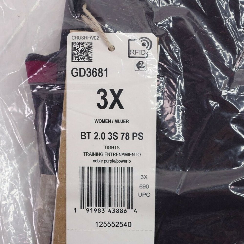 NEW adidas 3-Stripe Believe This 7/8 Plus Size - Picture 10 of 11